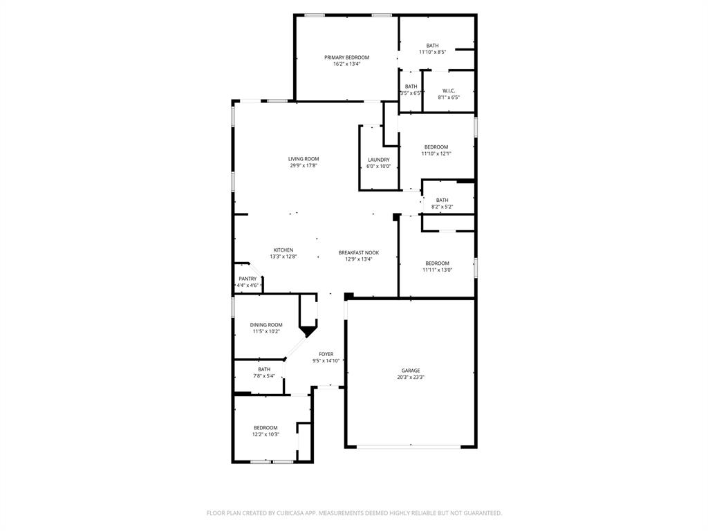 775 Tiger Lily Way Pilot Point, TX 76258 - Photo 13 of 13 a picture of a room with a white wall and a picture of it