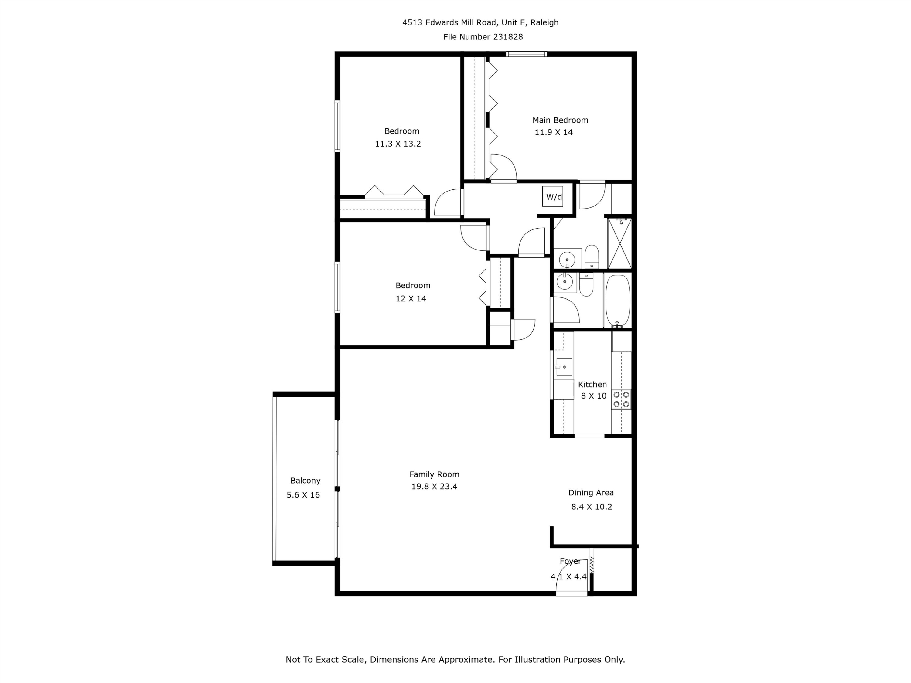 4513 Edwards Mill Road, Unit E Raleigh, NC 27612 - Photo 27 of 27 Photo 28
