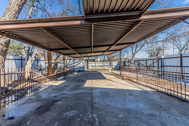 a view of storage and utility room