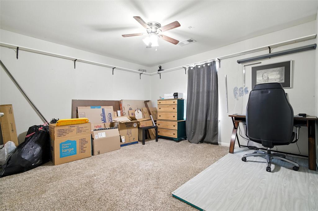 1100 Port Way Crowley, TX 76036 - Photo 29 of 31 a view of a workspace with furniture and a window