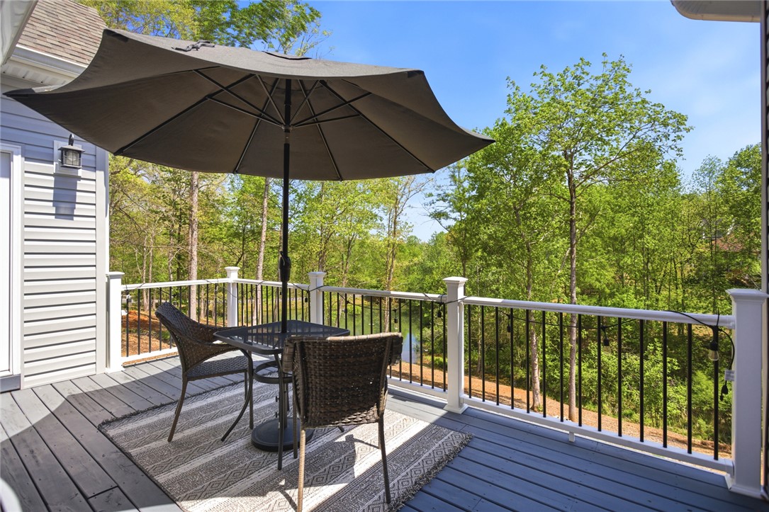 105 Winterbrook Circle Seneca, SC 29678 - Photo 38 of 48 Enjoy tranquil water views of the pond from this private deck.
