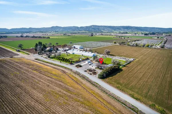 a view of a lake with a terrace