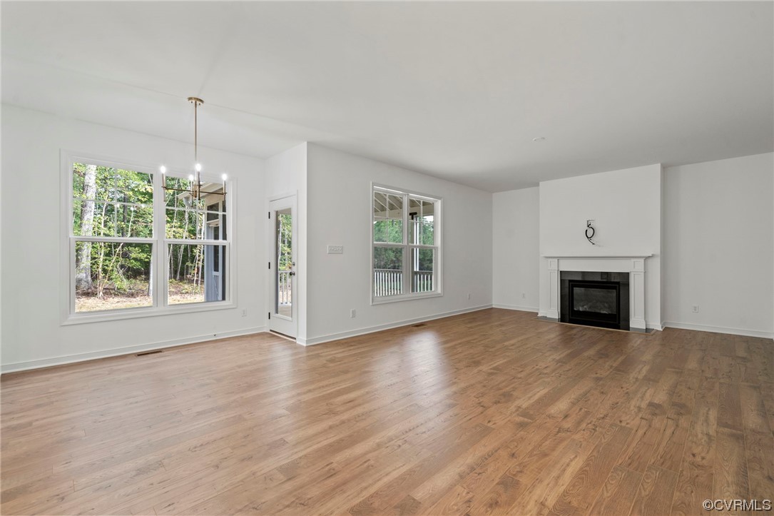 8506 Freebridge Road Chesterfield, VA 23832 - Photo 13 of 37 a view of an empty room with window and fire place