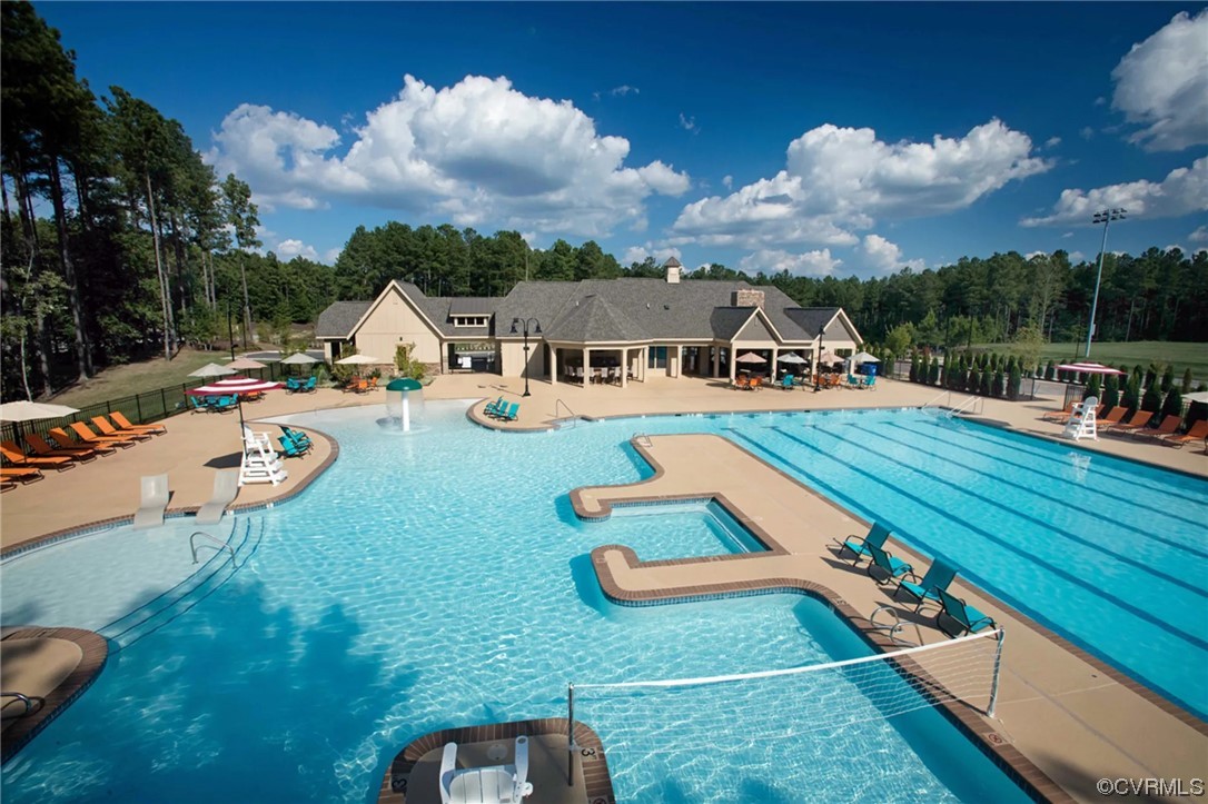 8506 Freebridge Road Chesterfield, VA 23832 - Photo 36 of 37 an aerial view of residential houses with outdoor space