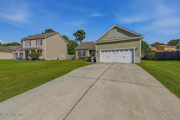 $259,900 | 406 Jasmine Lane, Jacksonville, NC 28546