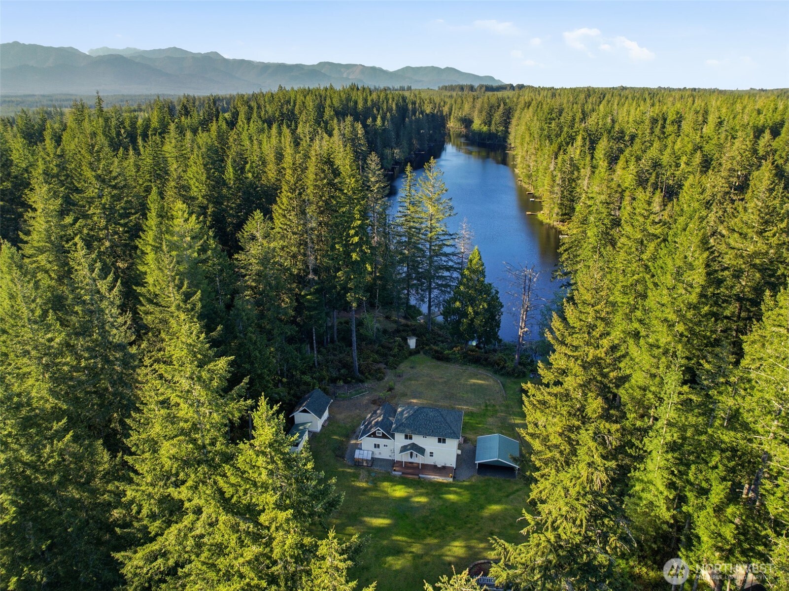 6971 Northeast Tahuya Blacksmith Road Belfair, WA 98528 - Photo 2 of 38 a view of lake