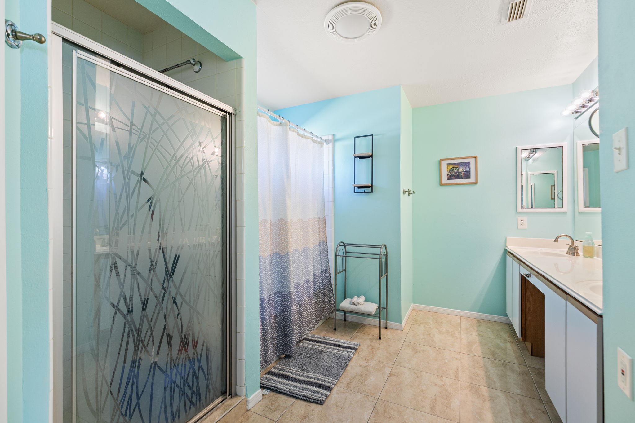 3714 Colleen Woods Circle Houston, TX 77080 - Photo 22 of 29 a bathroom with a shower and a sink