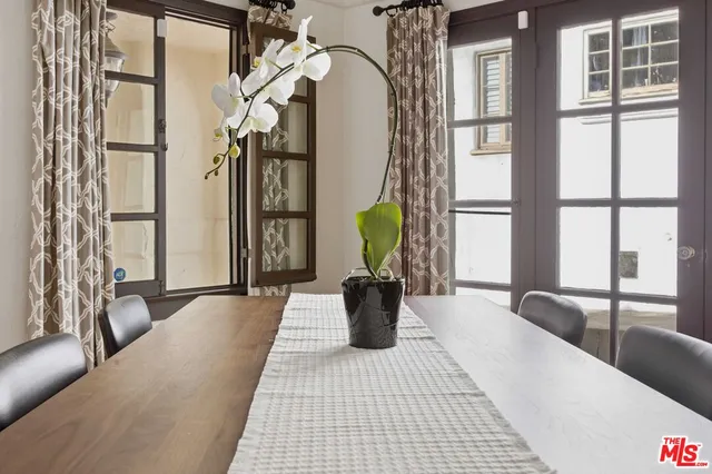 a view of a living room and a couch