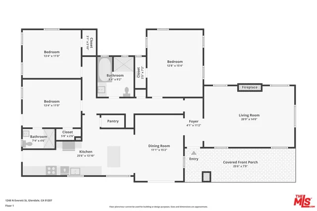 a picture of a floor plan