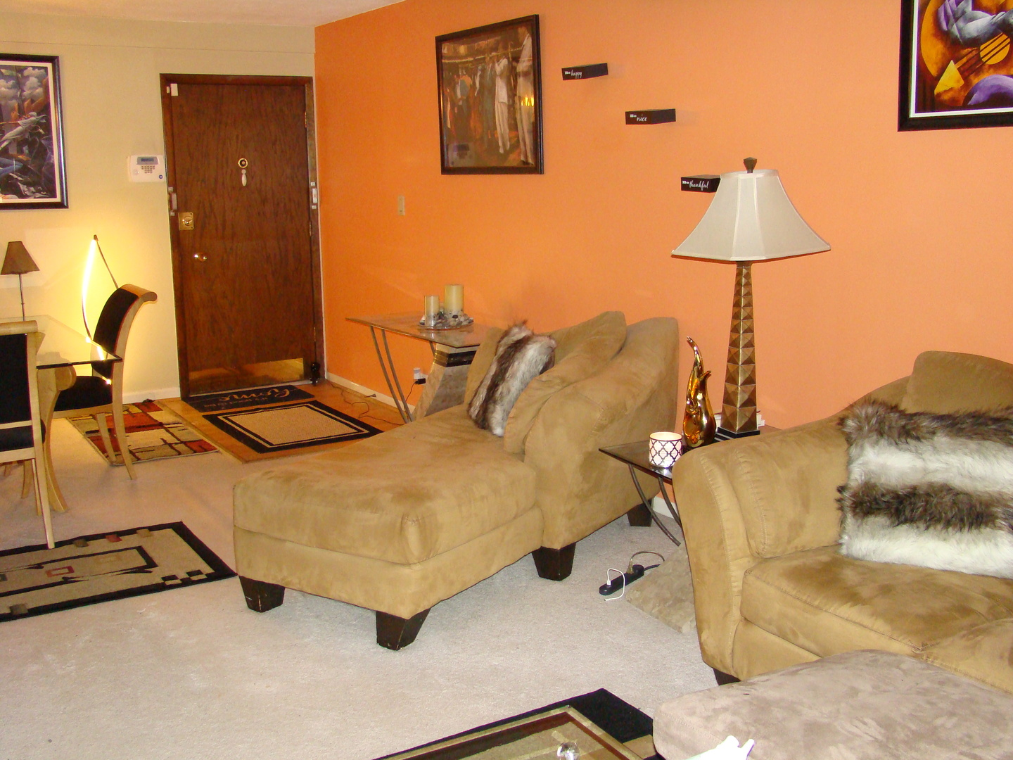 830 Elder Road, Unit B202 Homewood, IL 60430 - Photo 4 of 32 a room with gym equipment and a view of living room