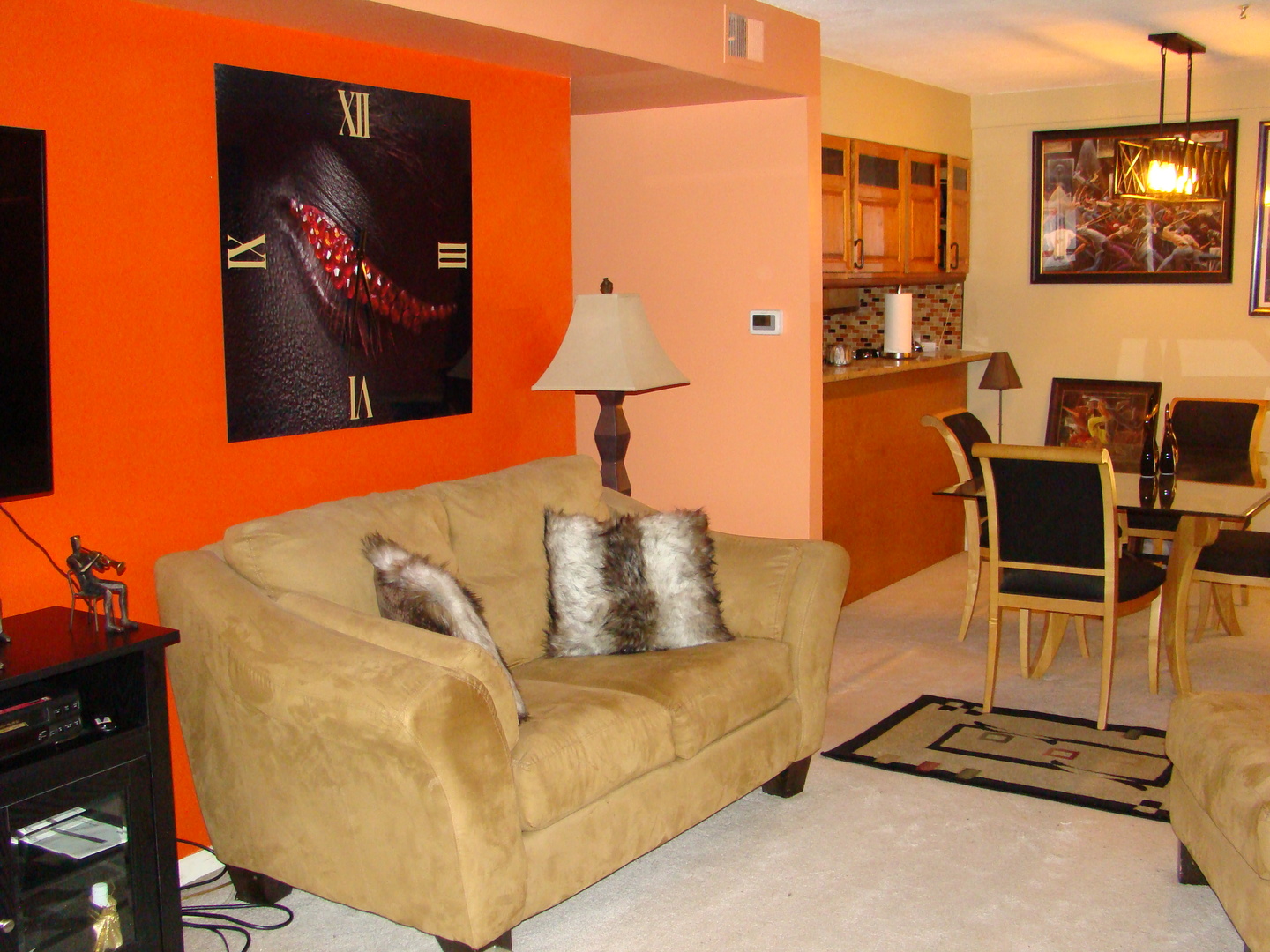 830 Elder Road, Unit B202 Homewood, IL 60430 - Photo 6 of 32 a outdoor living space with furniture and a flat screen tv