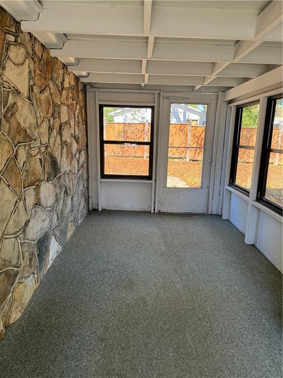 515 Locust Street Indiana, PA 15701 - Photo 26 of 28 Breezeway between house and garage. Carpeted