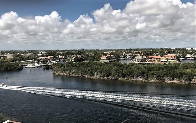 4201 North Ocean Boulevard, Unit 909 Boca Raton, FL 33431 - Photo 2 of 32 VIEW OF INTRACOASTAL