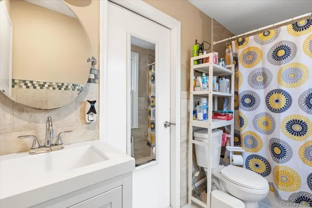 a bathroom with a sink and a toilet