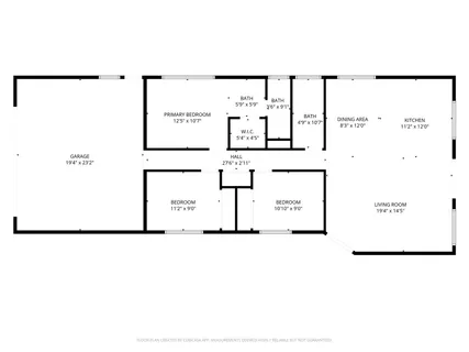 a picture of a floor plan