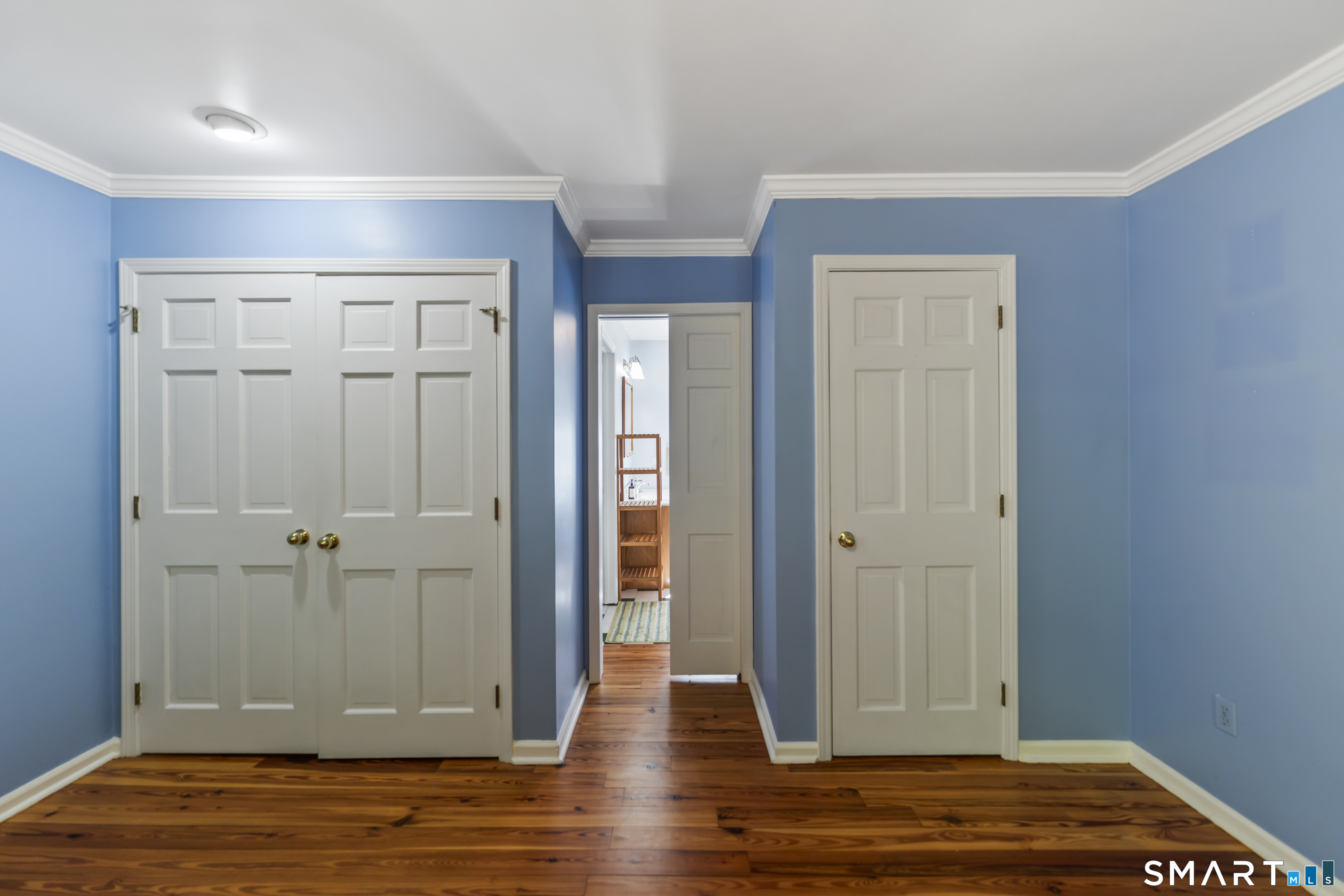 18 Gelding Hill Road Newtown, CT 06482 - Photo 26 of 40 wooden floor and closet area with wooden floor