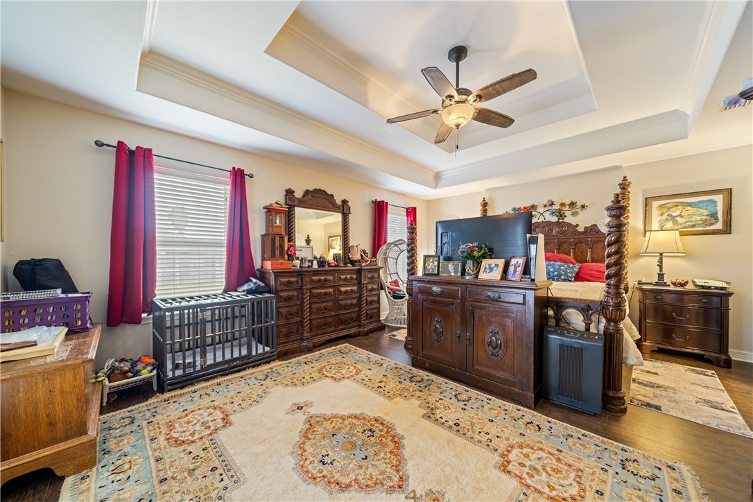2602 Retta Drive Corpus Christi, TX 78418 - Photo 17 of 32 a bed room with a bed and a television