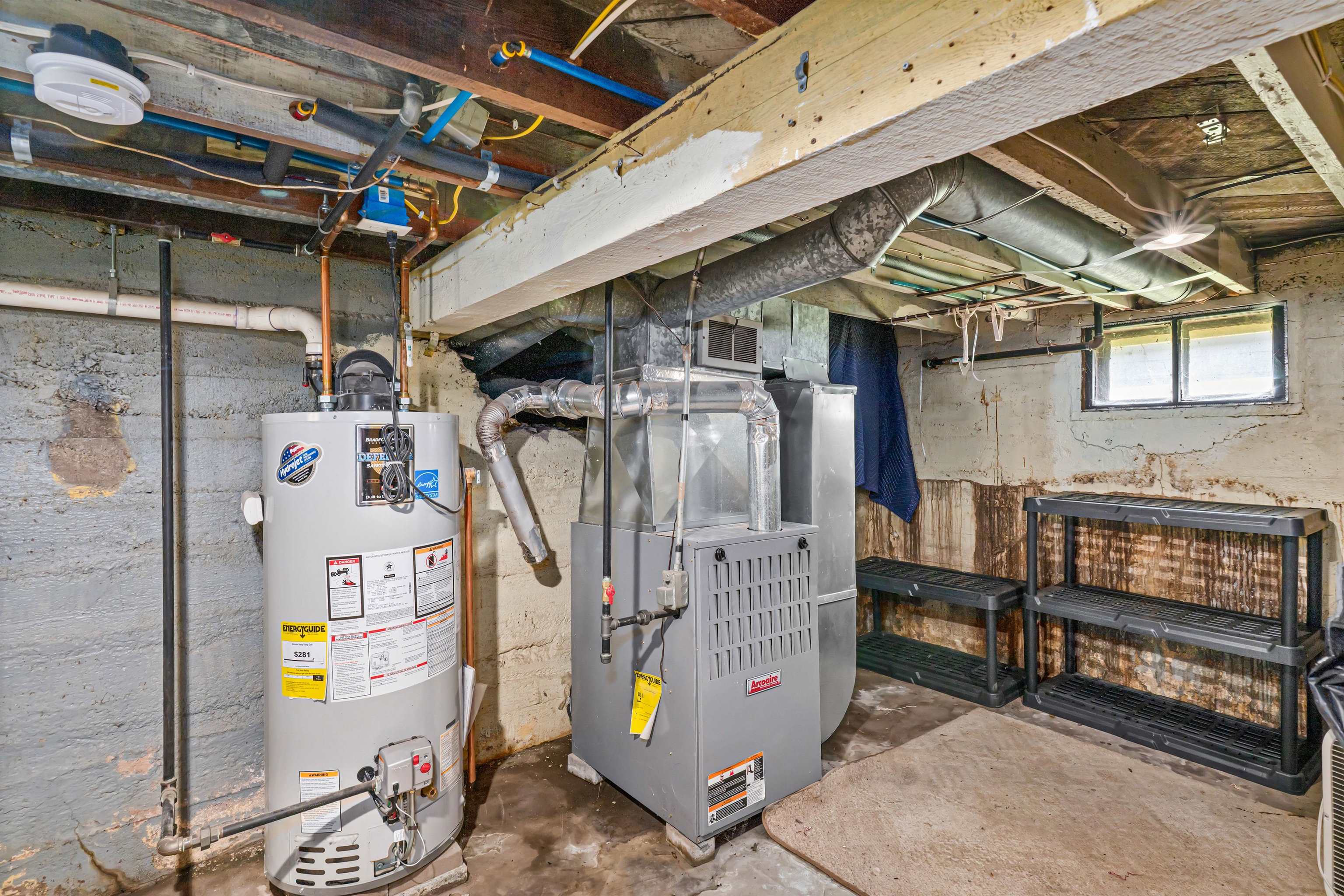 4022 East 2nd Street Superior, WI 54880 - Photo 24 of 30 Utility room featuring water heater and furnace.