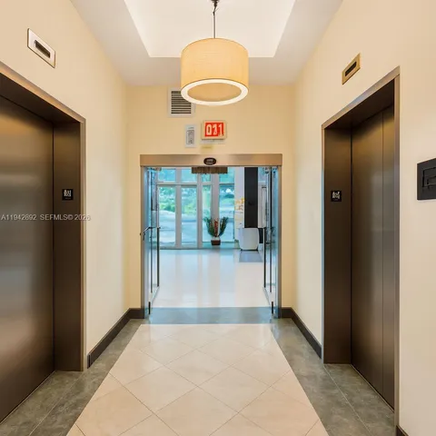 a outdoor view with a sitting space