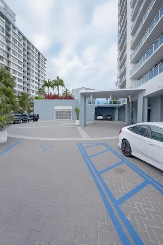 a car parked on the side of the road