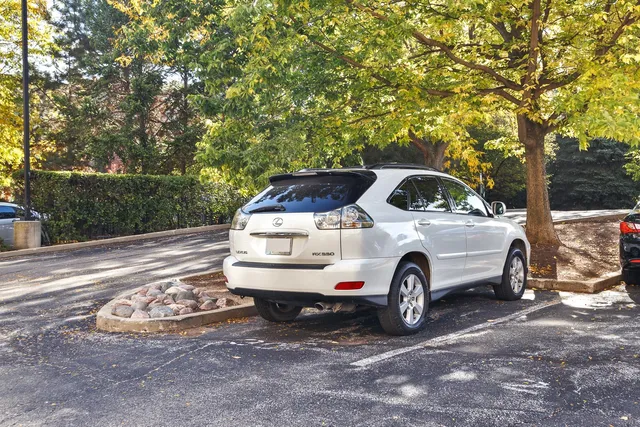 a car parked in a parking space
