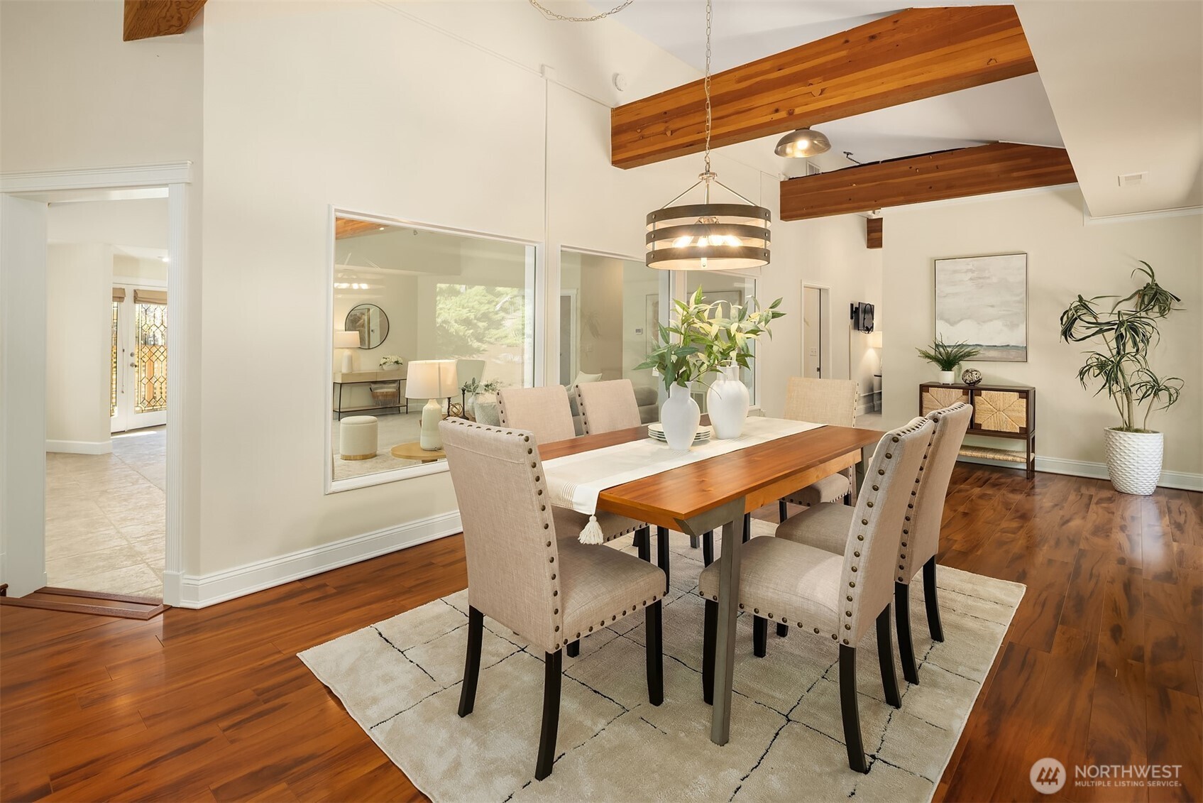23723 9th Place West Bothell, WA 98021 - Photo 14 of 28 a dining room with furniture and wooden floor