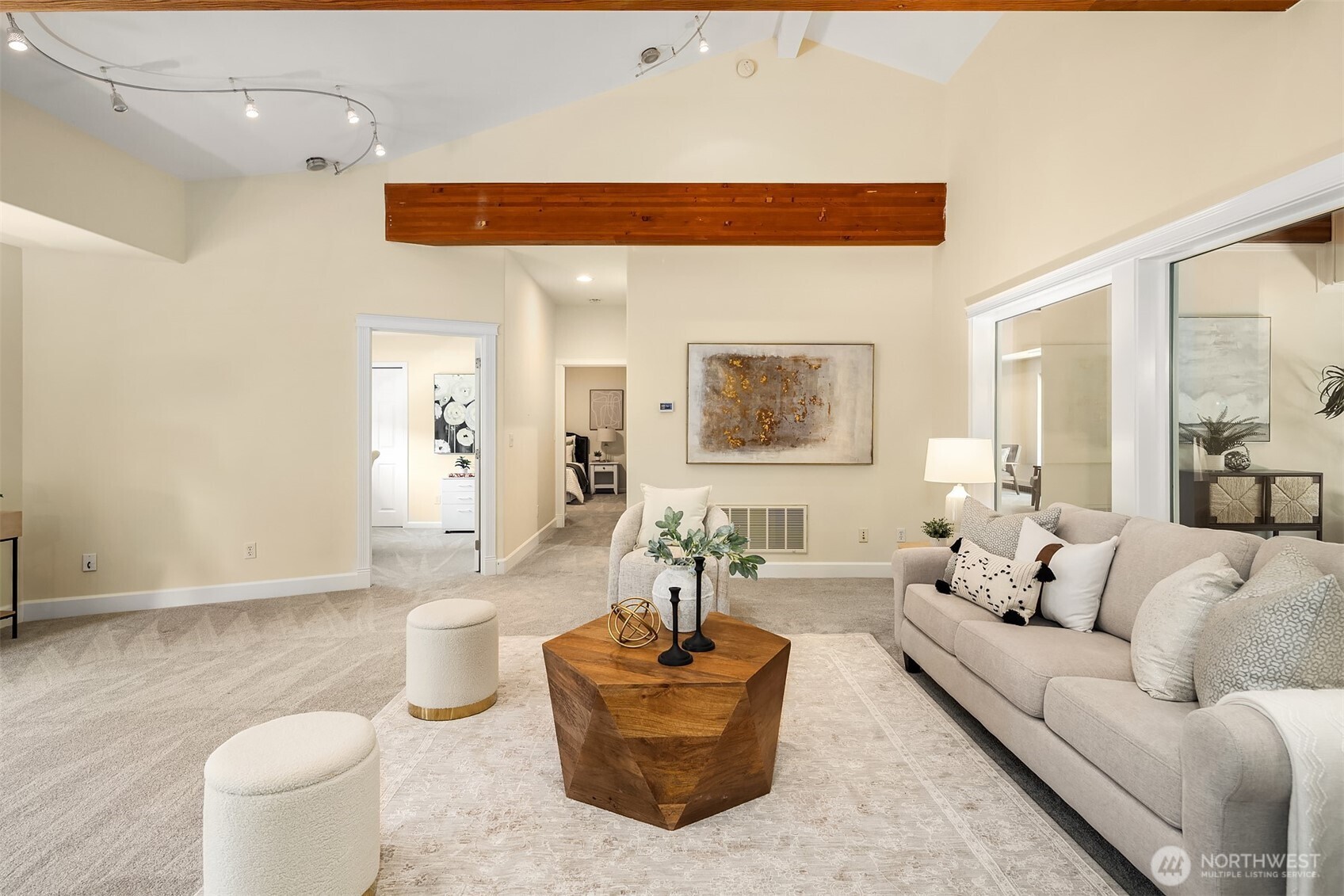 23723 9th Place West Bothell, WA 98021 - Photo 4 of 28 a living room with furniture and a wooden floor