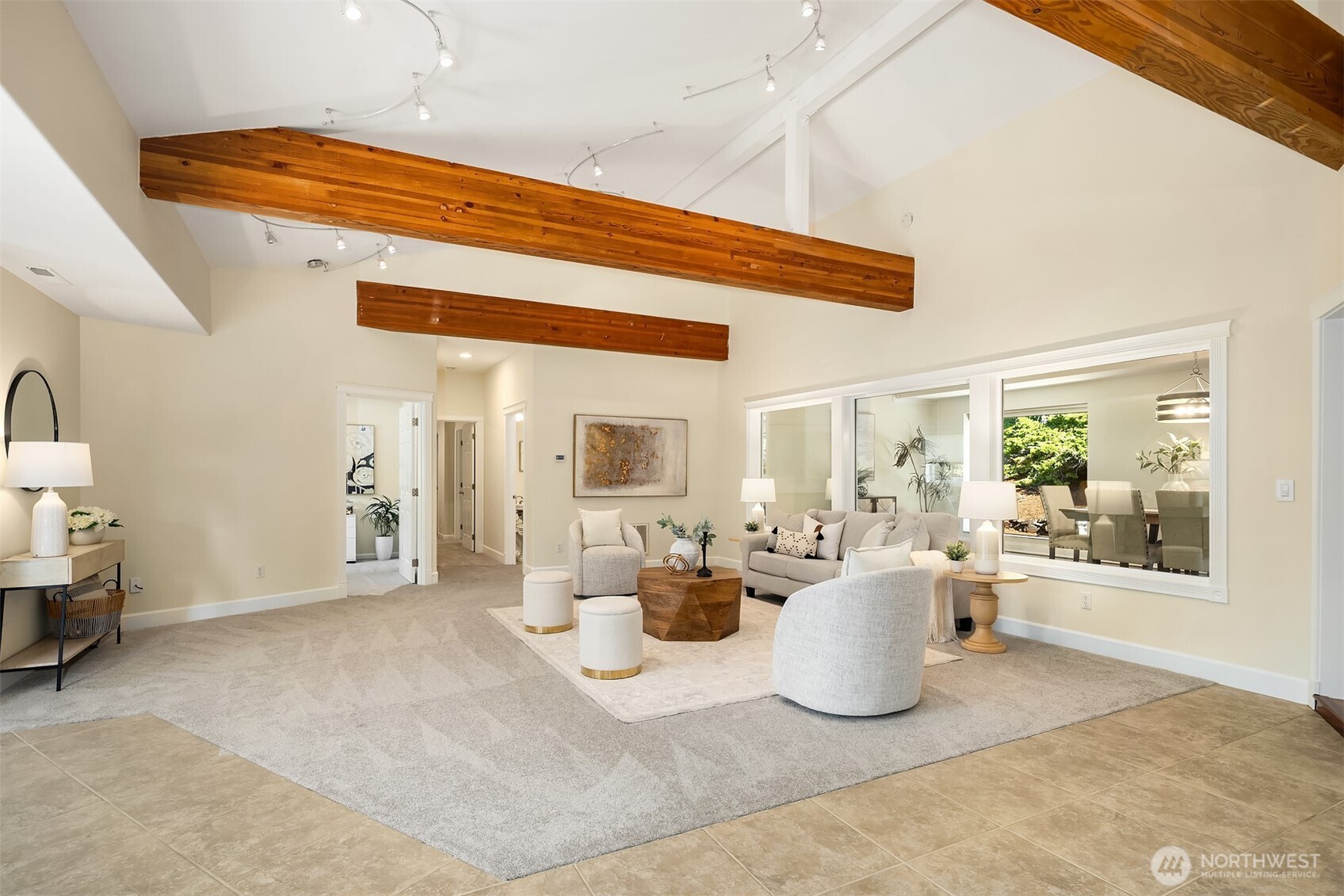 23723 9th Place West Bothell, WA 98021 - Photo 5 of 28 a dining room with furniture and a large window