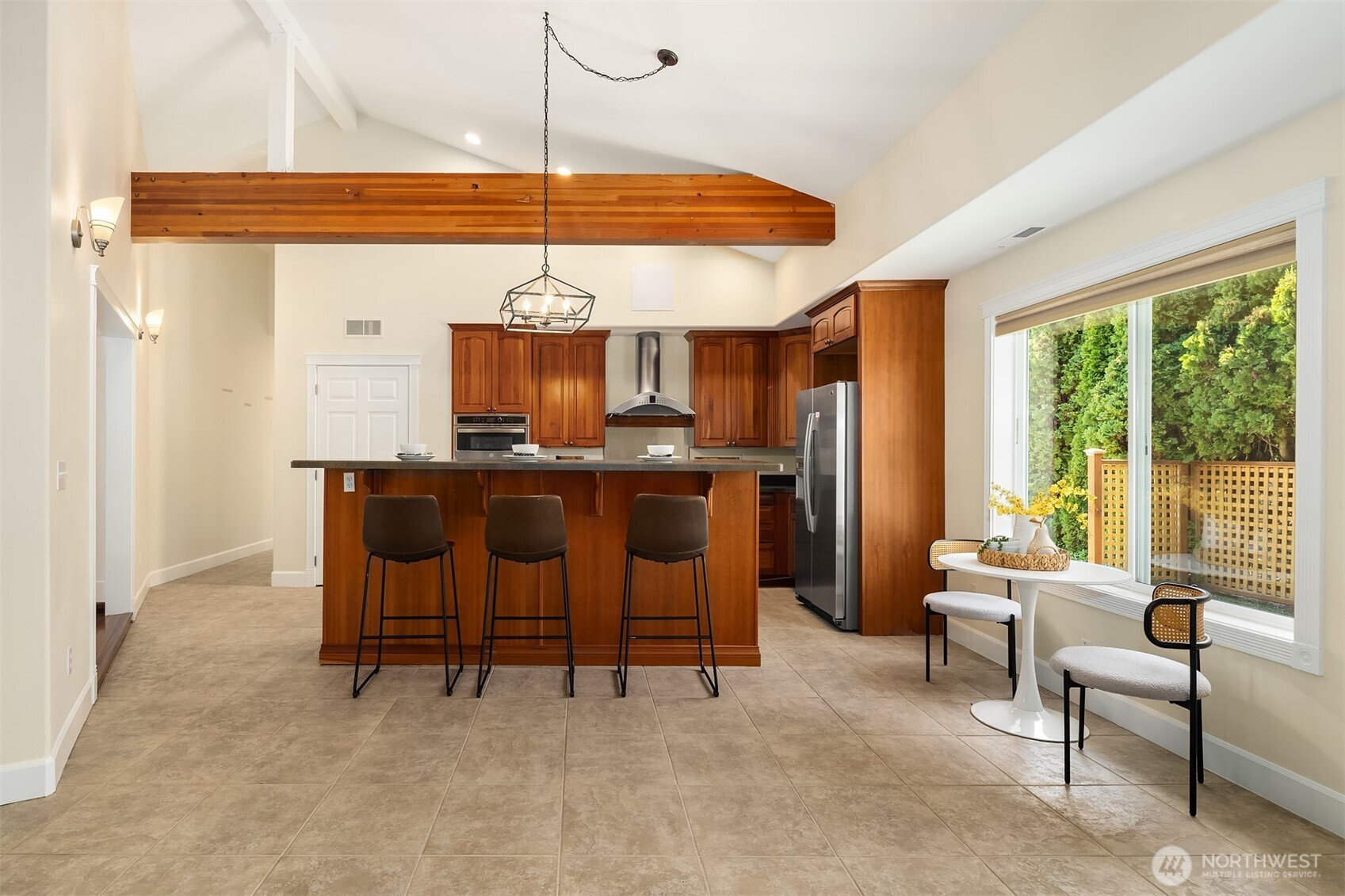 23723 9th Place West Bothell, WA 98021 - Photo 8 of 28 a dining room with furniture and a chandelier