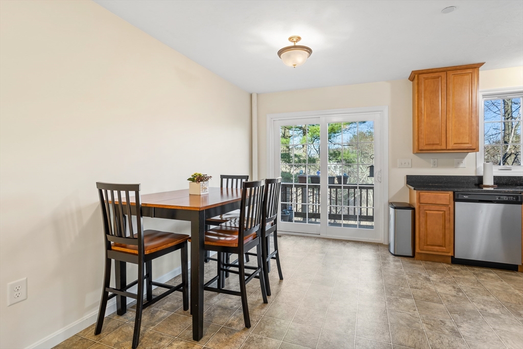 41 Boston Road, Unit 433 Billerica, MA 01862 - Photo 6 of 23 a dining room with furniture and a floor to ceiling window