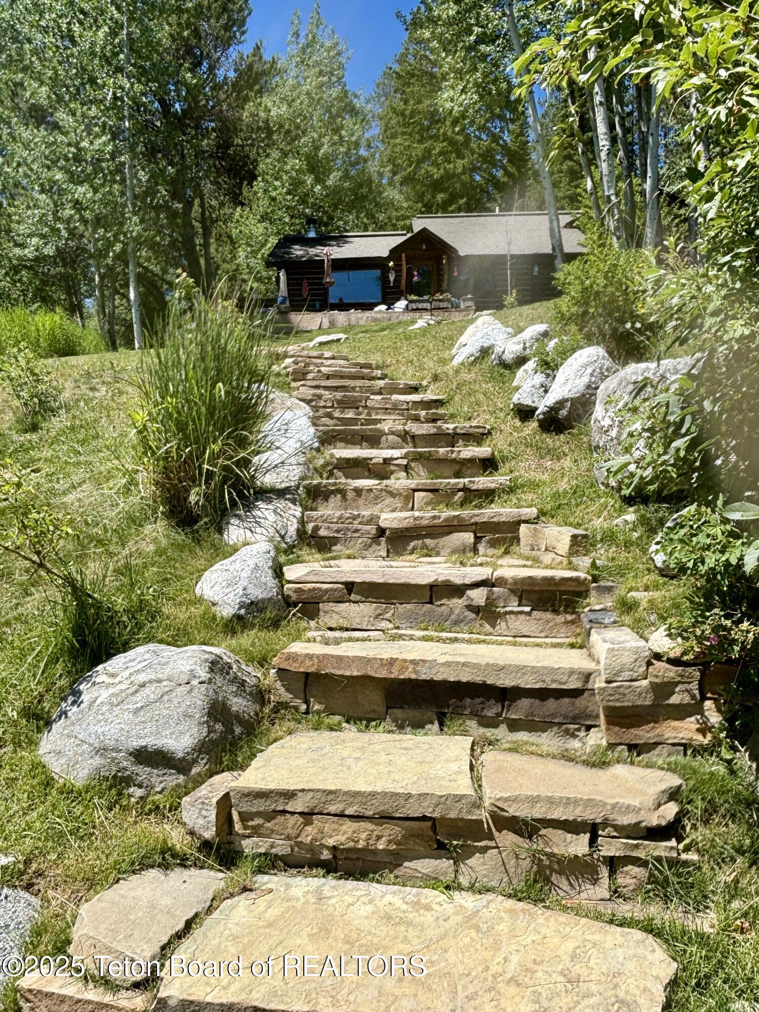 2945 Hunt Lane Wilson, WY 83014 - Photo 22 of 79 Creek Steps Up