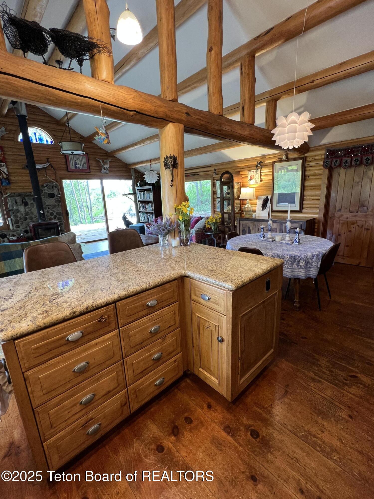 2945 Hunt Lane Wilson, WY 83014 - Photo 56 of 79 Kitchen Island