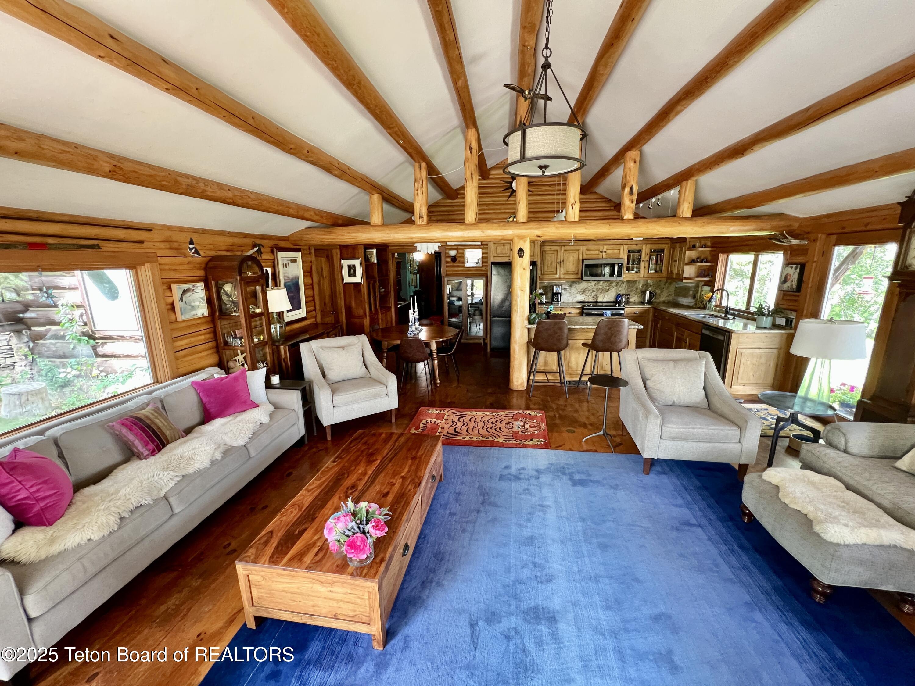 2945 Hunt Lane Wilson, WY 83014 - Photo 62 of 79 Living Room Elevated