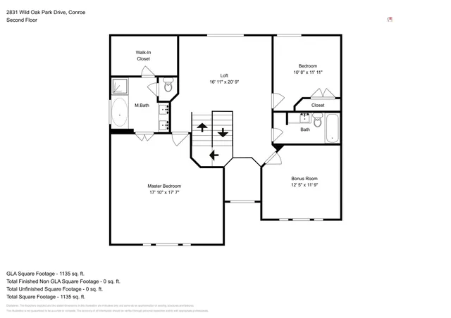 $2,195 | 2831 Wild Oak Park Drive, Conroe, TX 77385