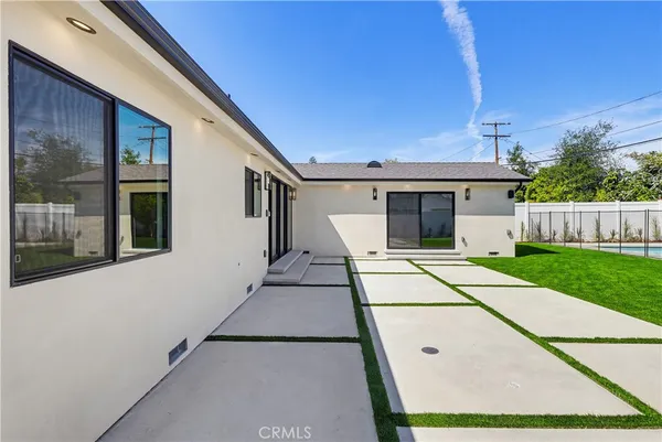 a view of an outdoor space and yard