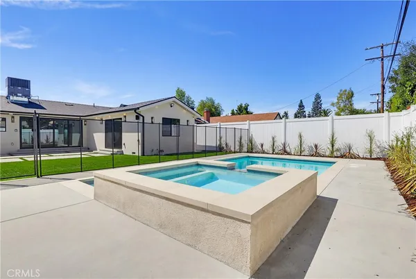 a view of a swimming pool