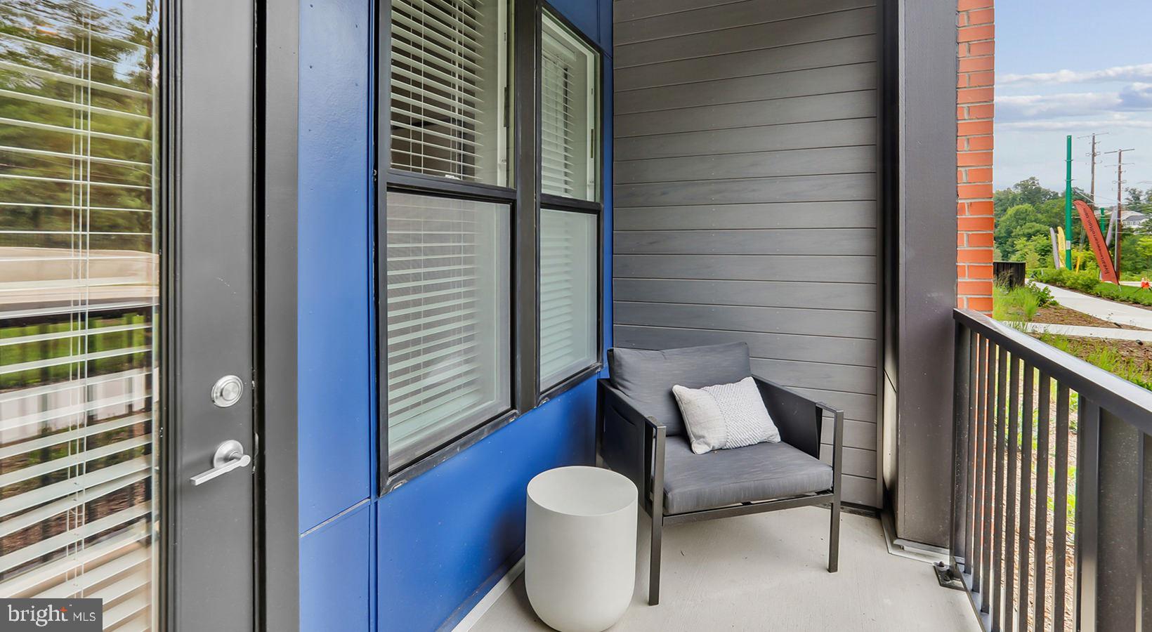 4851 Ellin Road, Unit 160 Hyattsville, MD 20784 - Photo 9 of 14 balcony