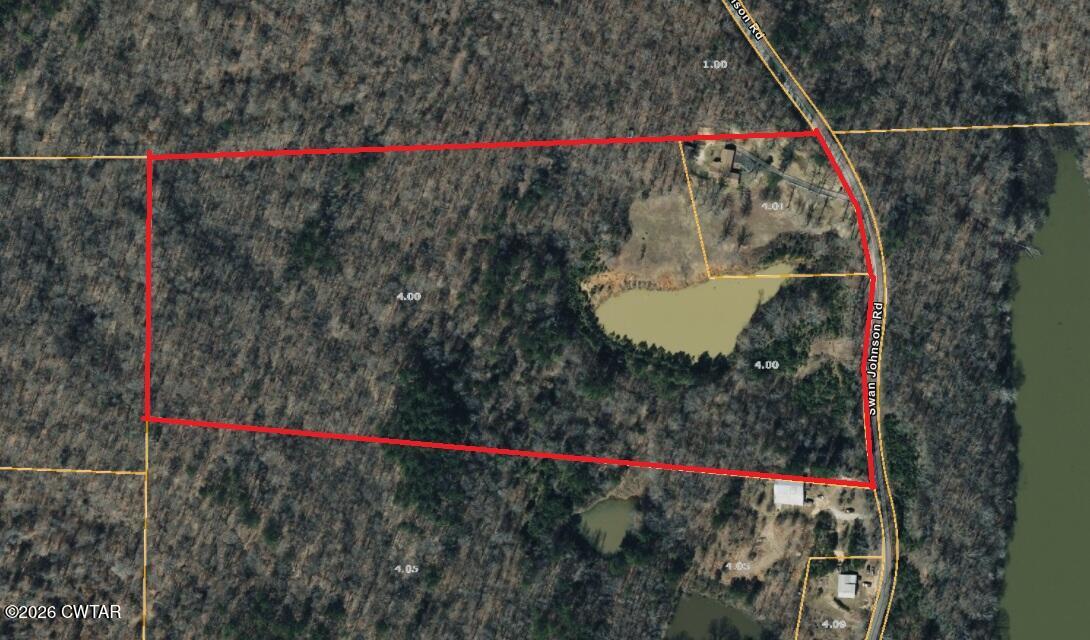 681 Swan Johnson Road Darden, TN 38328 - Photo 13 of 51 SwanJohnsonAerialPlat