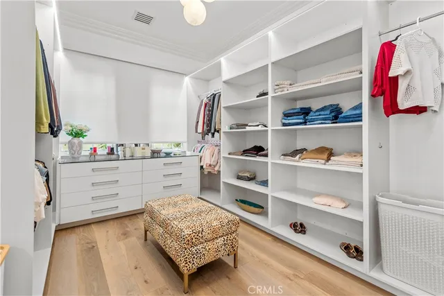 a room with storage and utility