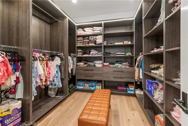 a room with storage and utility