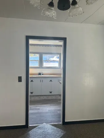 a view of a small space