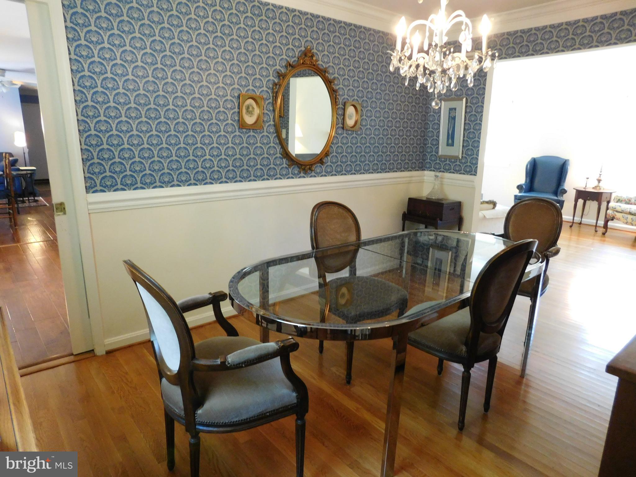 12125 Stirrup Road Reston, VA 20191 - Photo 13 of 56 Pocket door from dining room to kitchen.