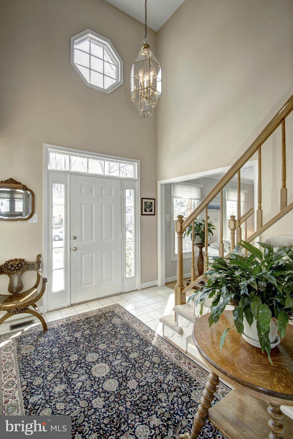 14528 Cutstone Way Silver Spring, MD 20905 - Photo 2 of 30 Two-Story Ceramic Tile Entry Foyer