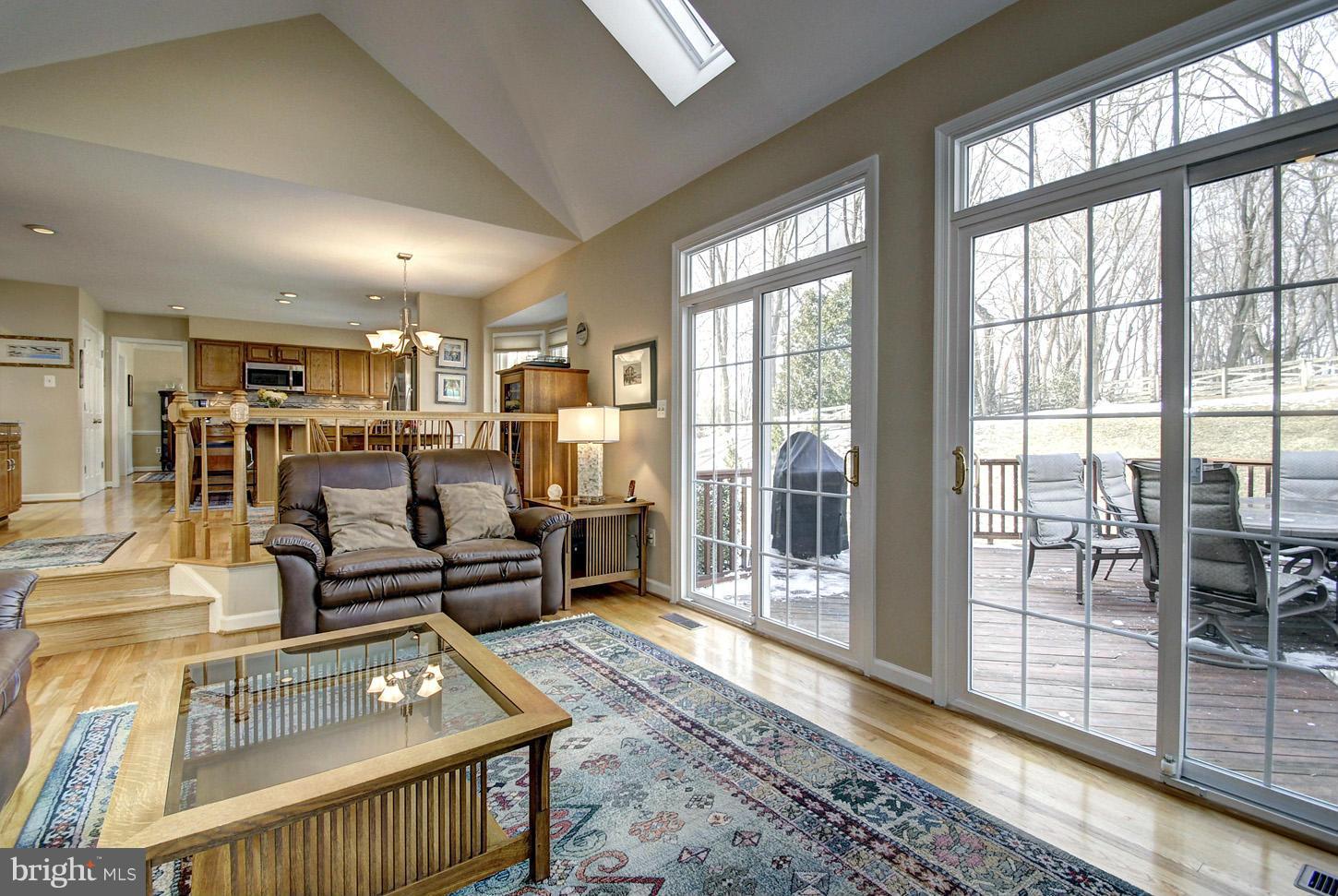 14528 Cutstone Way Silver Spring, MD 20905 - Photo 16 of 30 Family Room with Double Sliders to Deck
