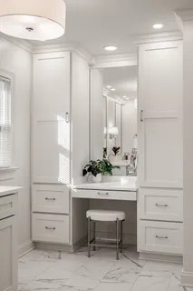 a bathroom with a sink a mirror and a bathtub