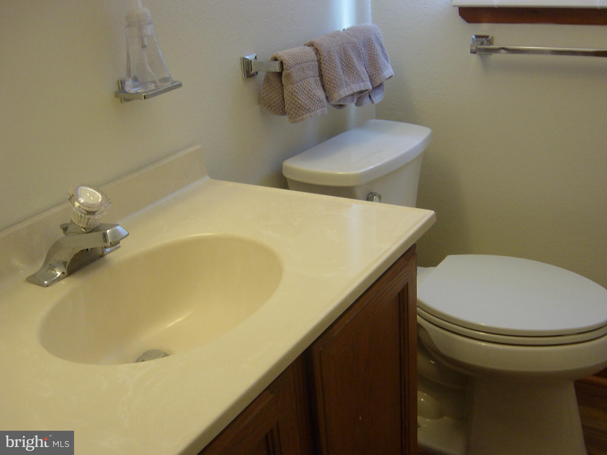 13609 Derrickson Avenue, Unit B Ocean City, MD 21842 - Photo 19 of 47 a bathroom with a sink and toilet