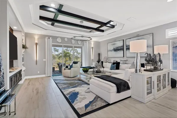 a kitchen with stainless steel appliances a sink and cabinets