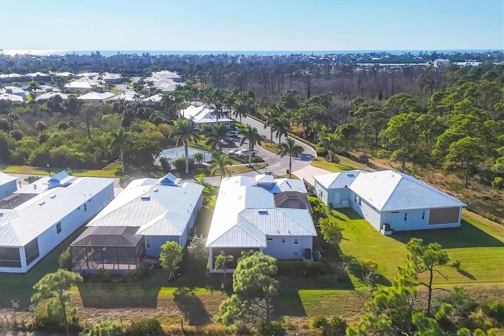 8920 Conch Avenue Placida, FL 33946 - Photo 47 of 57 an aerial view of a house with a lake view