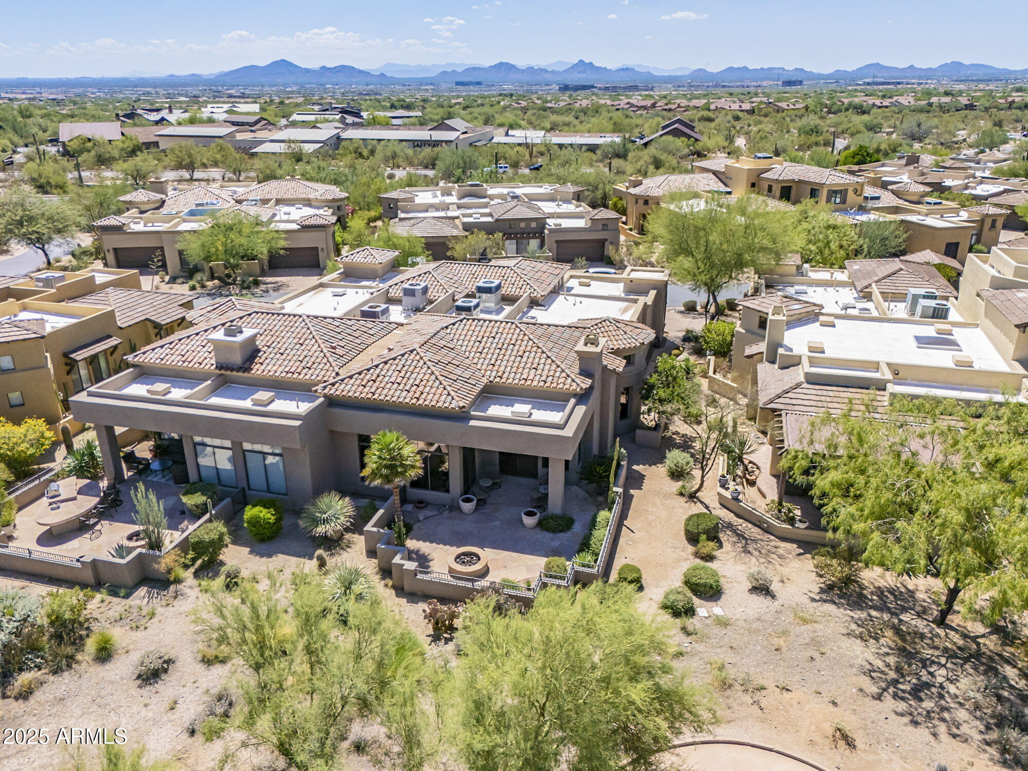 9270 East Thompson Peak Parkway, Unit 342 Scottsdale, AZ 85255 - Photo 40 of 40 an aerial view of multiple house