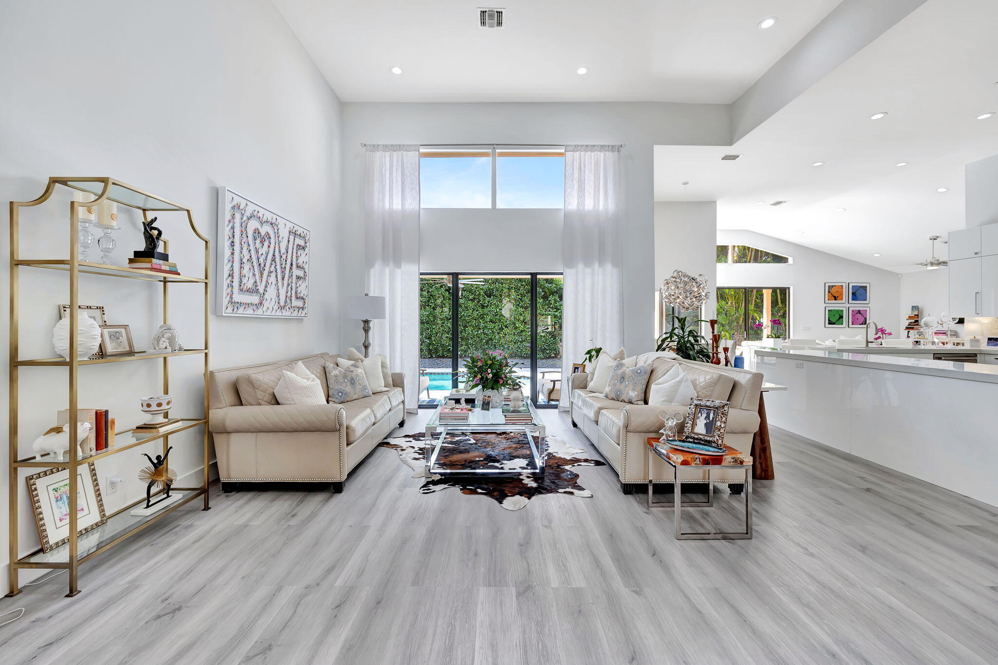 2298 Northwest 57th Street Boca Raton, FL 33496 - Photo 6 of 111 a living room with furniture and a large window